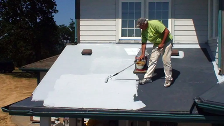 How to apply Seam Tape / Sticky back on roof seams - Liquid Rubber DIY 